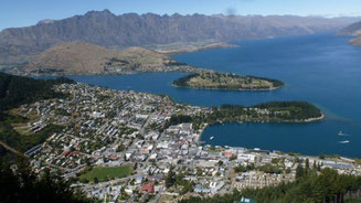 Bild: Queenstown in Neuseeland