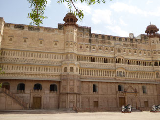 Bild: Stadtpalast von Bikaner in Rajasthan, Indien