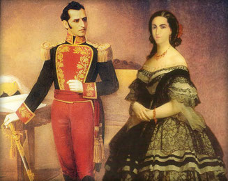 Antonio I y Mariana de Quito, por Diego de Benalcázar (1830).