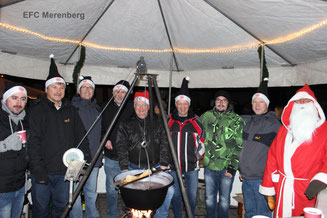 Der Vorstand mit prominentem Besuch