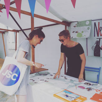 BertaBerlin Stand auf dem Schillermarkt