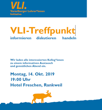 Einladung zum VLI-Treffpunkt Bild:Georg Vith/Gerhard Pušnik