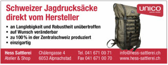 Hess Sattlerei, Chälengasse 4, 6053 Alpnachstad OW