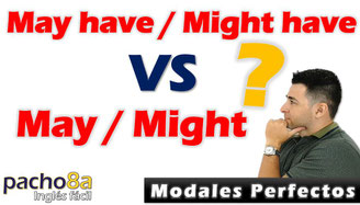 Modal May - Might y modales perfectos May have -Might have