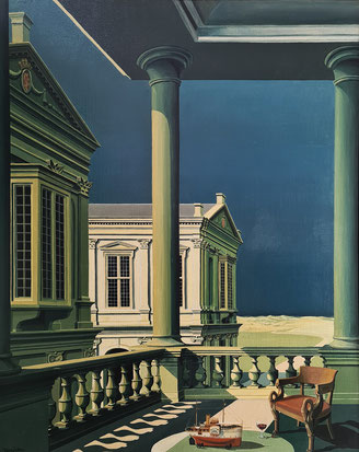 Palace painting by Joop Polder