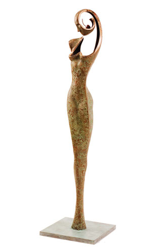 Eve, bronze sculpture by Jean-Louis Landraud