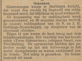 Nieuwsblad van het Noorden 31-10-1911