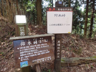 仰木峠からボーイスカウト道を下り大原へ。約300mの激下りです。膝を痛めないよう慎重に下りました。