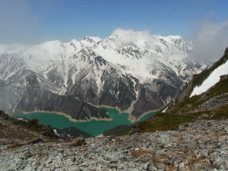 ようやく立山の雄姿も見えてきました。