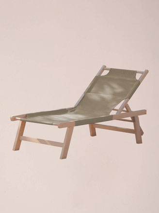 chaise longue bois extérieur made in france