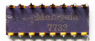Intel C2117-4 ES Back View