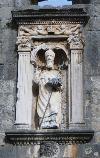 Dubrovnik et son patron Saint Blaise
