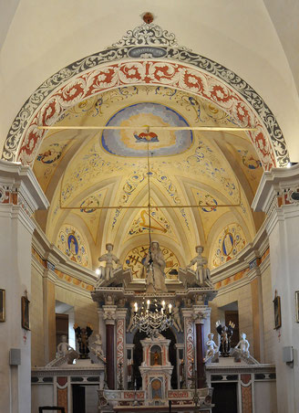 Valle d'Orezza - Eglise Ste Marie - Maître-autel