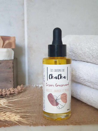 serum huile prunes amande douce abricot