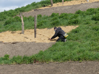 Das Monitoring hat begonnen. Foto: G. Baade  