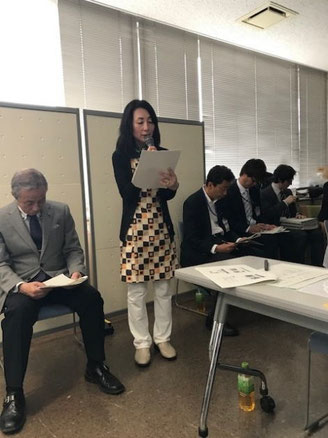 令和元年度の予算案を説明