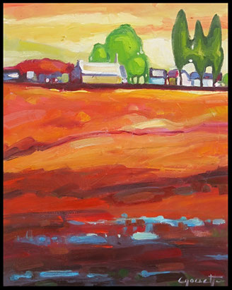 Délicatesse 20x16 huile sur toile