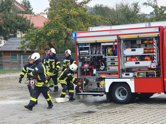 Feuerwehr Aldingen Abteilung Aixheim Leistungsabzeichen Bronze 2021 in Buchheim