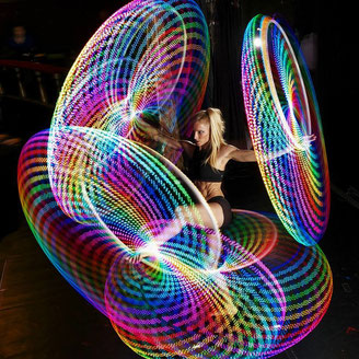 Satya Hoop Hula Hoops Performances and Workshops