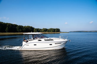 Hausboot BARKAS EUROPA 900| 4+2 Kojen, 2 Schlafkabinen| ohne Führerschein
