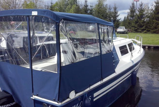Hausboot WEEKEND 820 STANDARD | 6 Kojen, 1 kleine Bugkabine | ohne Führerschein