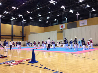 ナショナルトレーニングセンターでの朝練風景♪