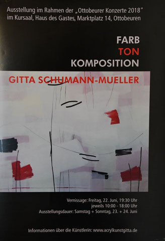 Ausstellung in Ottobeuren - Farb Ton Komposition