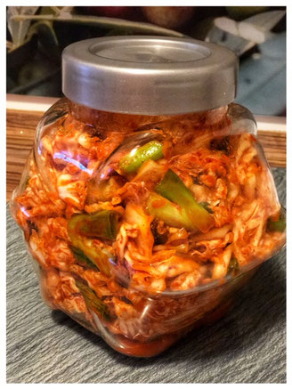 selbstgemachtes Kimchi Rezept – Fermentierter Kohl im Glas l Kimchi Comme ca