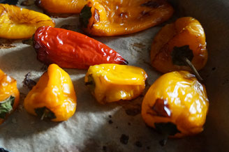 Rezept Frischkaese Dip | mit geroesteter Paprika und Knoblauch