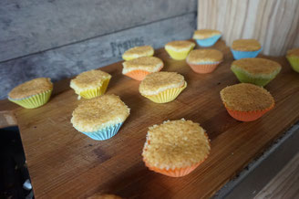 Rezept saftige Mini Vanille Muffins