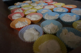 Rezept saftige Mini Vanille Muffins