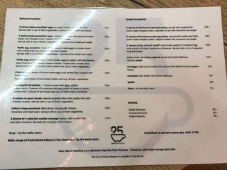 Zuckersuesse Cafes in Prag l N.25 Cafe and Bistro in Prag 2