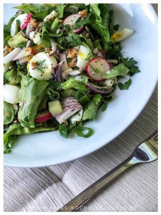 tuerkischer Eiersalat lowcarb l Protein Salat