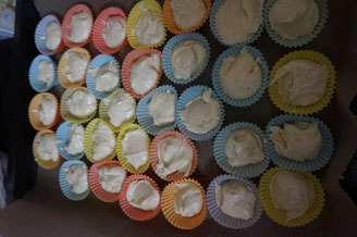 Rezept saftige Mini Vanille Muffins
