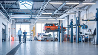 Audi Kundenservice Extra Meile Autowerkstatt Inspektion