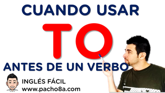 Cuando usar TO antes de un verbo y cuando NO usarlo - SAL DE ESA DUDA PARA SIEMPRE | Clases inglés