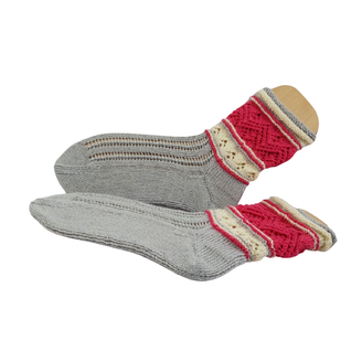 Handgestrickte Socken "DonnaRocco Traumtänzer"