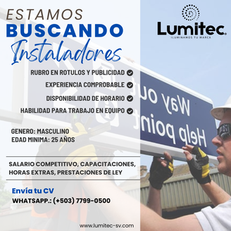 Empleos Lumitec