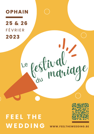 Salon du Mariage en Brabant Wallon 25 et 26 Février 2023