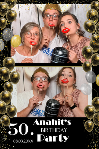 Geburtstagsfeier in Böblingen mit Photobooth