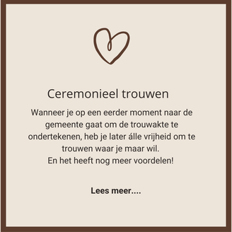 Ceremonieel trouwen, Marry Trouwborst