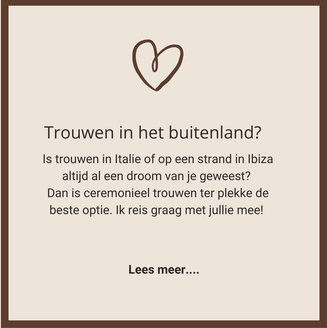 Trouwen in het buitenland - Marry Trouwborst