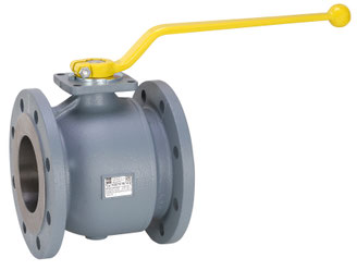 Kugelhahn, Kugelhähne, Flaschkugelhahn, KSN75F, DVGW Gas PN 16, Edelstahlkugel, Spindelabdichtung, Gasnetz, Industrieanlagen, Gebäudetechnik