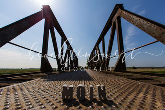 beachtenswert fotografie, Schwabstedt, Alte Eisenbahnbrücke, Fotokunst, Moin