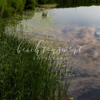 beachtenswert fotografie, Fotokunst, Treene, Wasserspiegelung, Himmelspiegelung, Flusslandschaft, Nordfriesland