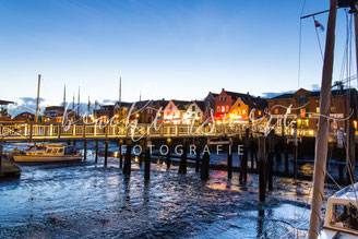 beachtenswert fotografie, Fotokunst, Nordfriesland, Hafen, Husum, blaue Stunde, Abend in Husum 