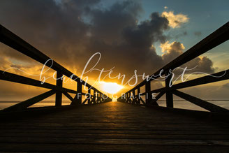beachtenswert fotografie, Steg, Husum, Schobüll, Sonnenuntergang, Nordfriesland