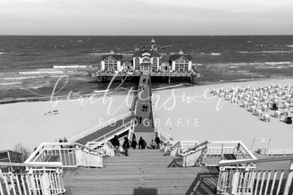 beachtenswert fotografie, Fotokunst, Seebrücke, Seelen, Rügen, Insel Rügen, sw