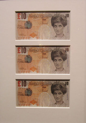 バンクシー Di Faced Tenner 紙幣リトグラフ