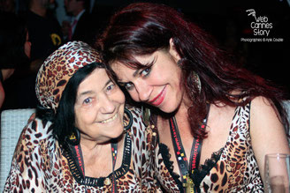Pascaline Benito à gauche et sa fille Esméralda Petit-Benito © Anik COUBLE